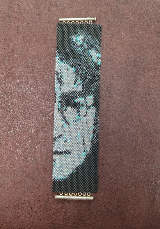 Bead Weaver Beaded Cuff - John Lennon
