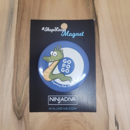 Ninja Diva Magnet- Ogopogo