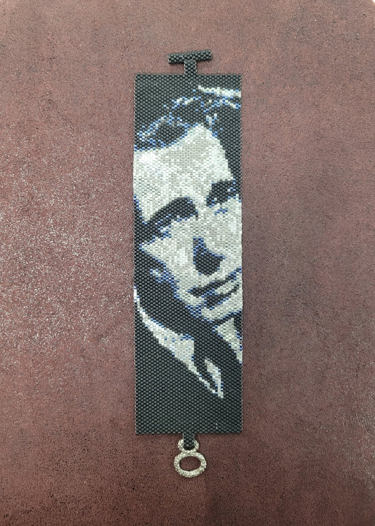 Bead Weaver Beaded Cuff - Humphrey Bogart